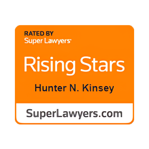 Hunter Kinsey Super Lawyers Badge