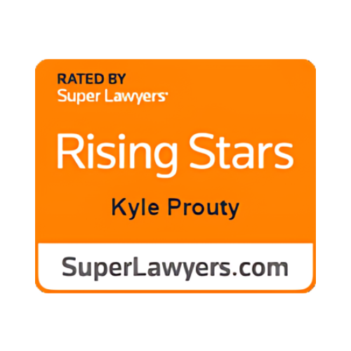Kyle Prouty Super Lawyers Badge